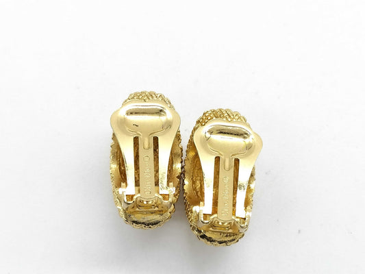 Dior Moon Shape/Design Earrings