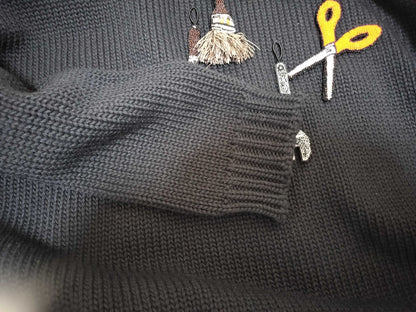 LOUIS VUITTON LV Tool/Embroidered Knit/Size S/With Tag Other Apparel
