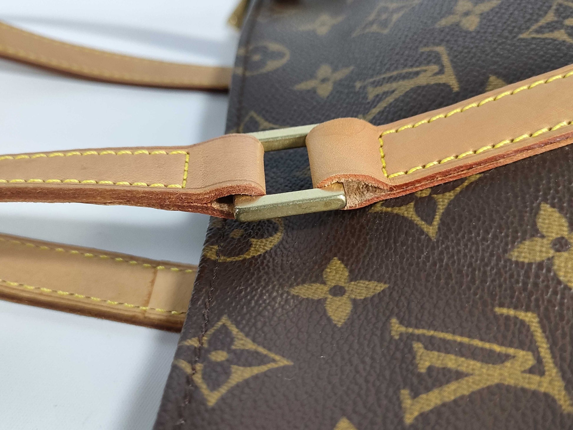LOUIS VUITTON Monogram M51148 Cabas Piano Shoulder Bag