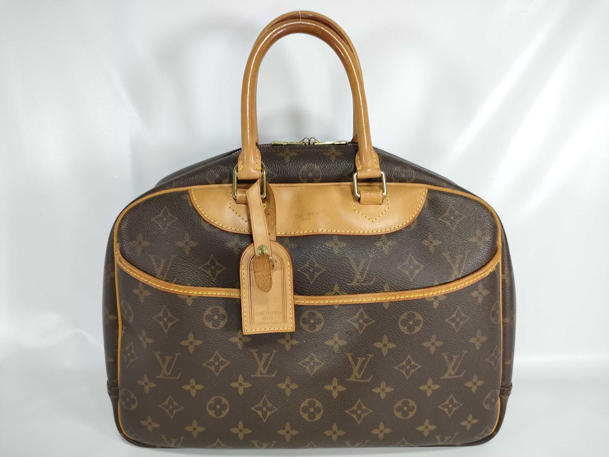 LOUIS VUITTON Monogram M47270 Deauville Handbag
