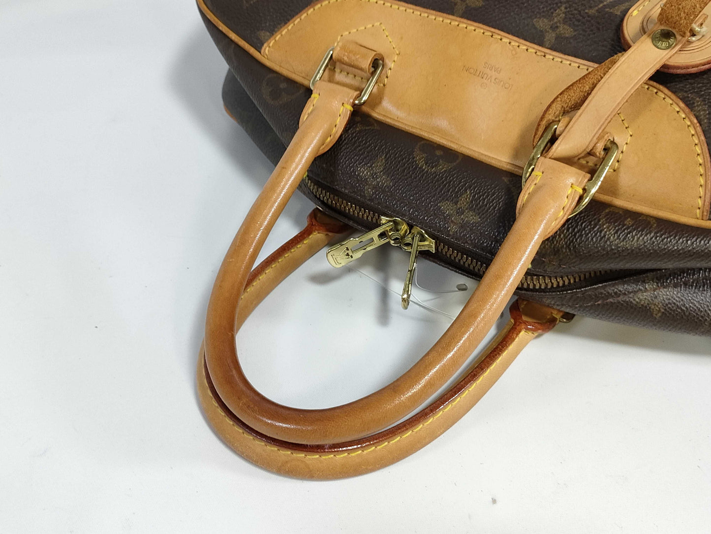 LOUIS VUITTON Monogram M47270 Deauville Handbag