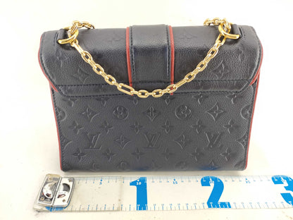 LOUIS VUITTON Monogram Empreinte Saint-Sulpice PM Shoulder Bag
