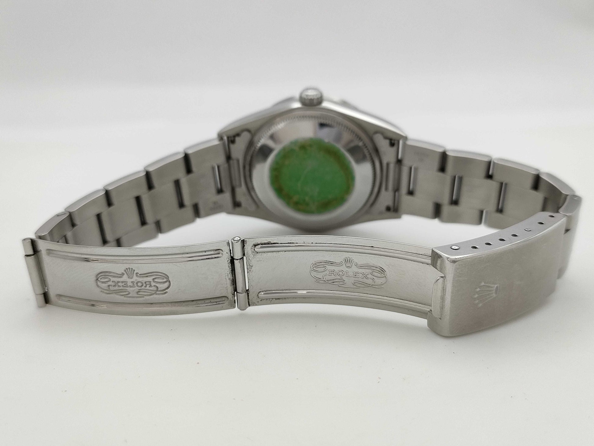 ROLEX 15210 K924334 Black Dial Boys' Watch