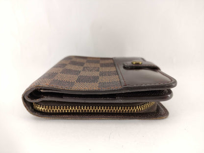 LOUIS VUITTON Damier N61668 Compact Zip Wallet