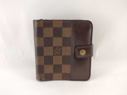 LOUIS VUITTON Damier N61668 Compact Zip Wallet