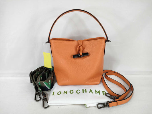 LONG CHAMP Rozo Essential 2-Way Handbag with Stand