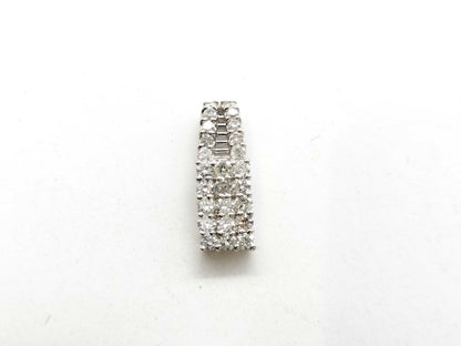 D0.80ct PT900 2.8g Pendant Top 