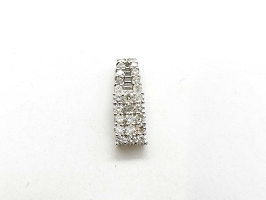 D0.80ct PT900 2.8g Pendant Top 