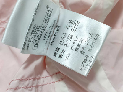 MONCLER Blouson Pink Kids Size Other Apparel