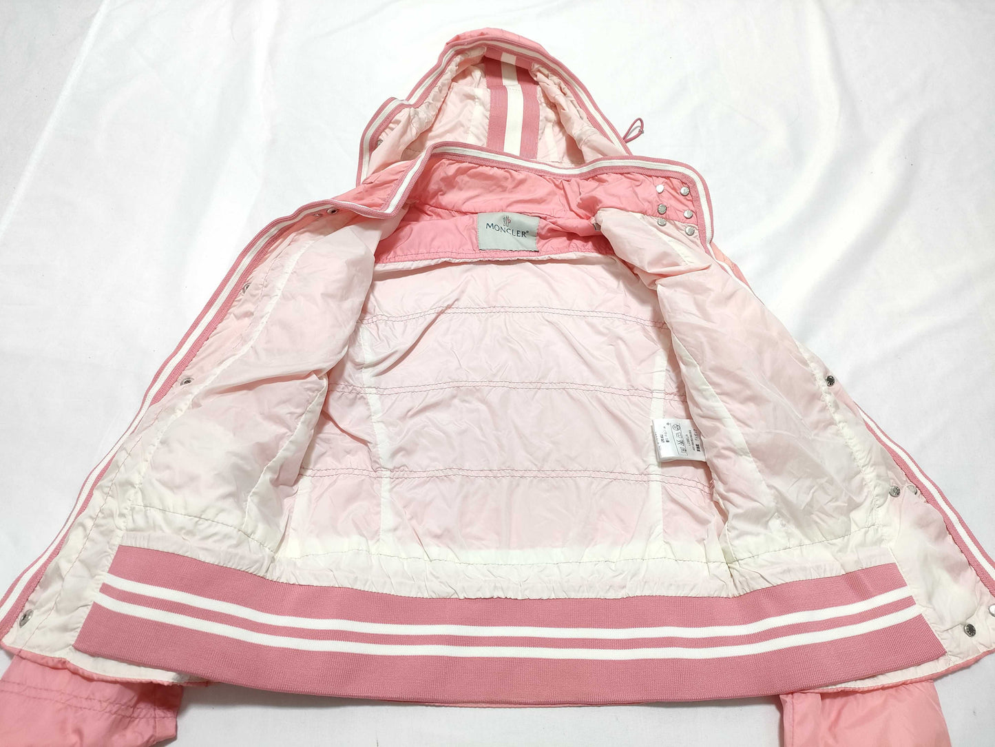 MONCLER Blouson Pink Kids Size Other Apparel