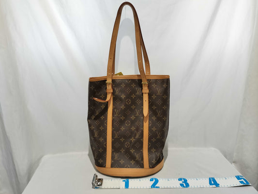LOUIS VUITTON Monogram Bucket GM Tote Bag