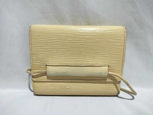 LOUIS VUITTON Epi Porte Monnaie Elastic Wallet M6346A