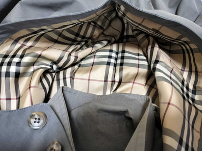 BURBERRY trench coat with Nova check lining