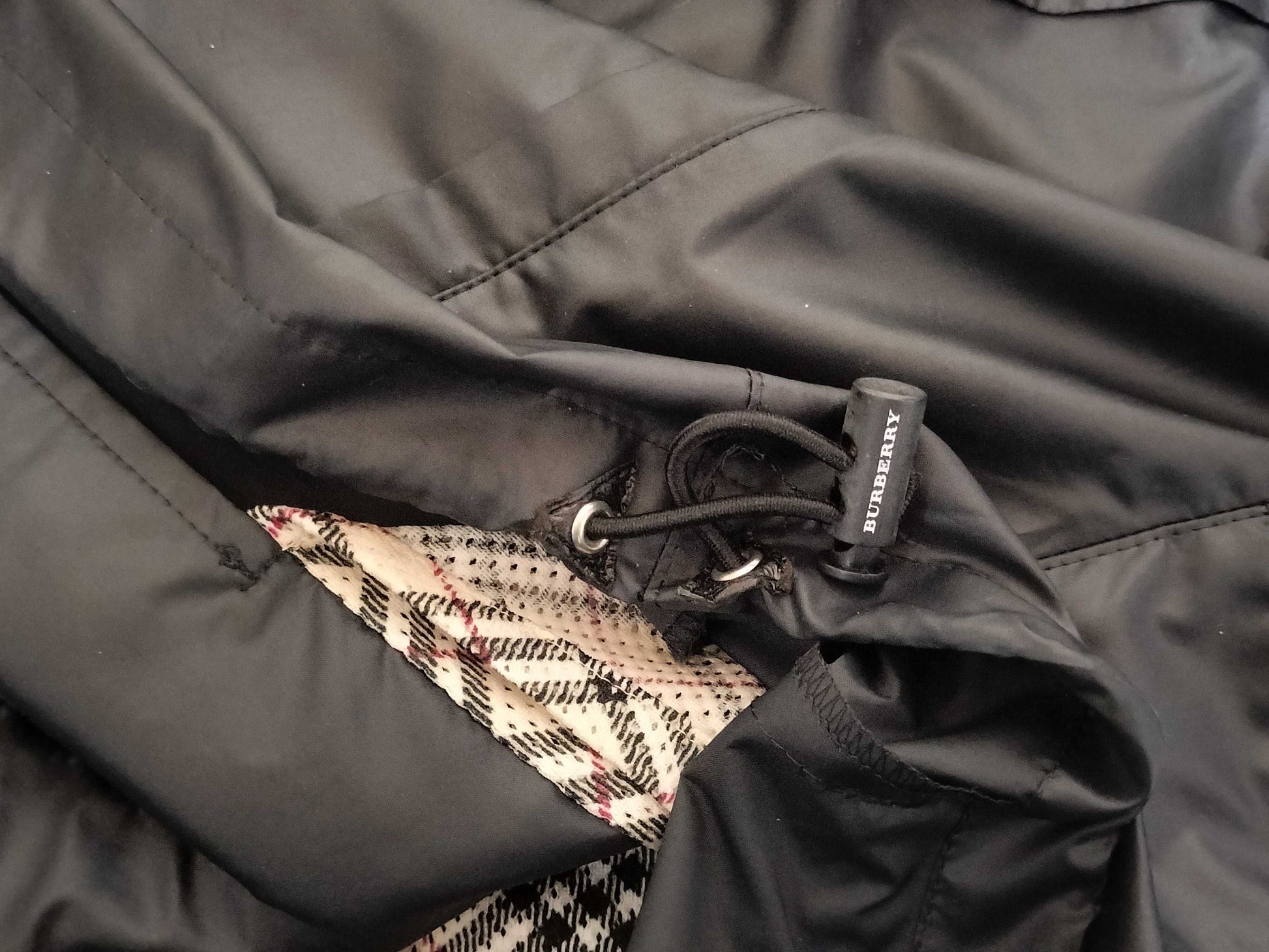 BURBERRY nylon jacket jacket