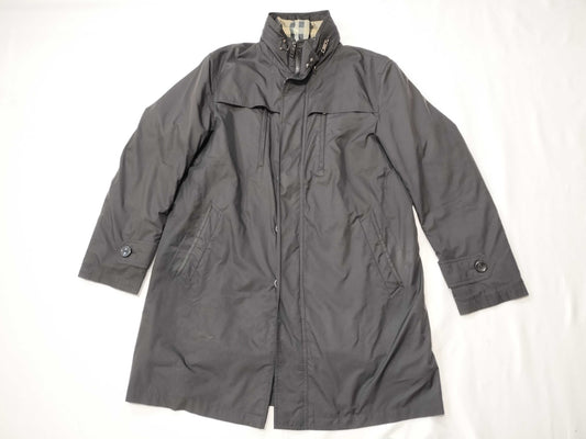 BURBERRY Down Coat with Nova Check Interior