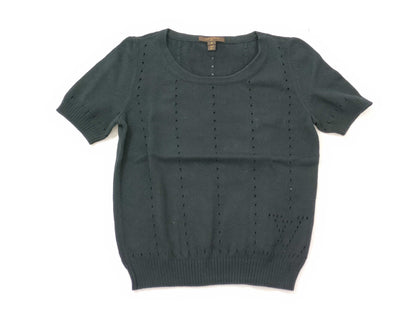 LOUIS VUITTON Knit Short Cotton Top