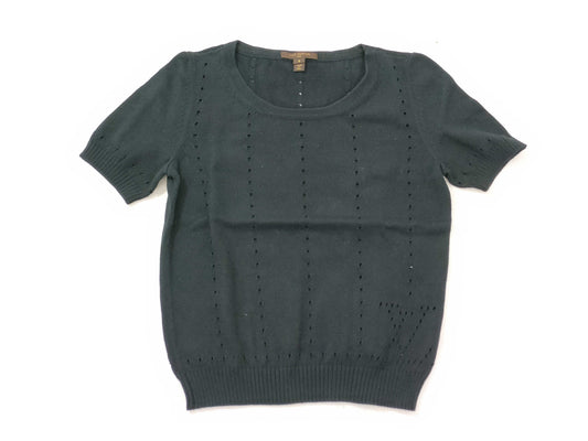 LOUIS VUITTON Knit Short Cotton Top