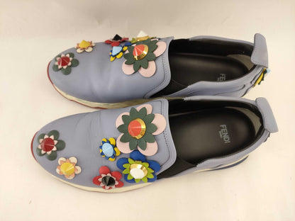 FENDI Women's Slip-On Studded Sneakers