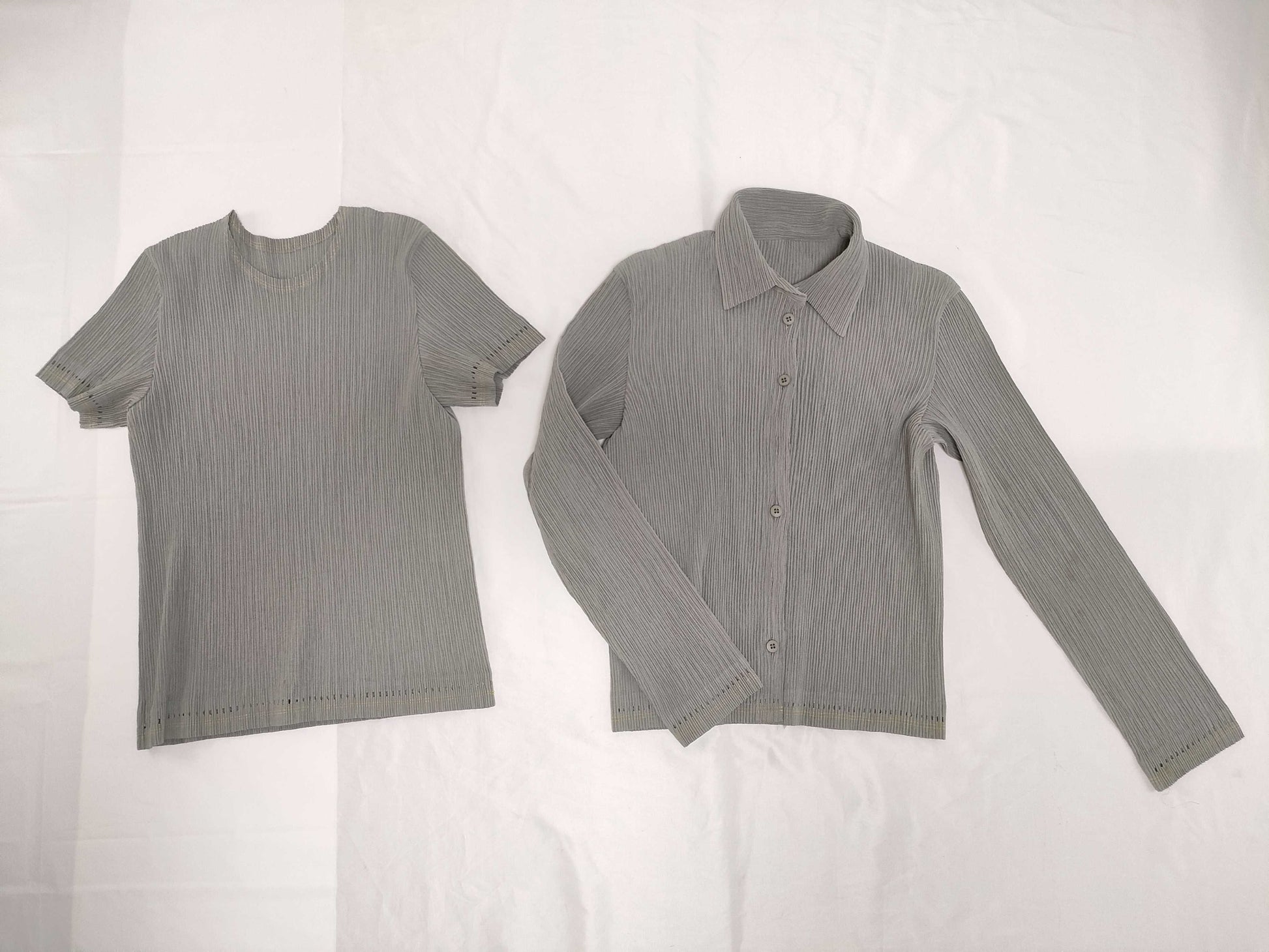 ISSEY MIYAKE Pleats Please Jacket/Innerwear Set, Size M, Women's, Other Apparel