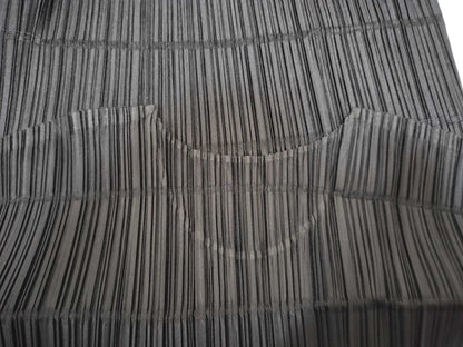 ISSEY MIYAKE Pleats Please Sleeveless Black Top