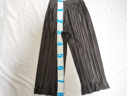 ISSEY MIYAKE Pleats Please Pants Black
