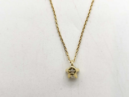 D0.221ct K18 1.7g Necklace 