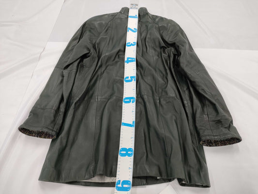 Pierre Balmain Leather Coat Coat