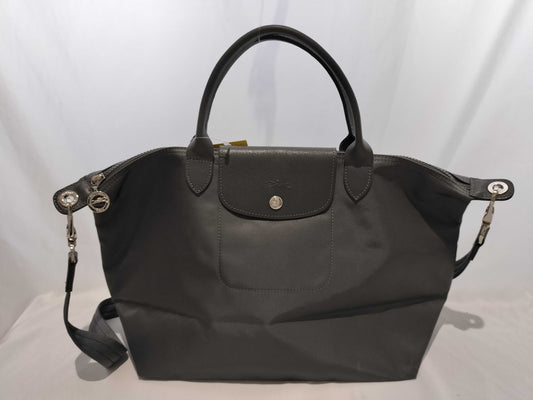 LONG CHAMP Pliage/2WAY/Gray Shoulder Bag