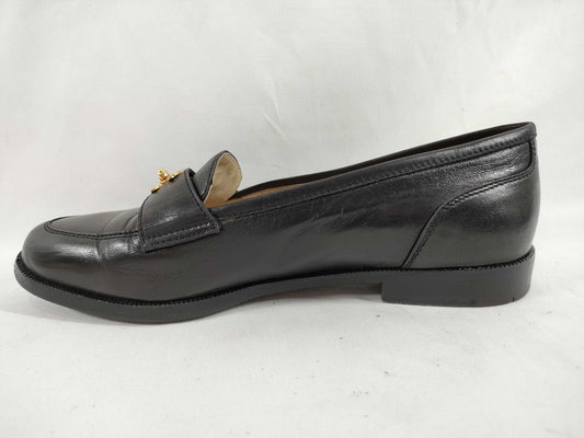 CHANEL Coco Turn Lock Loafers