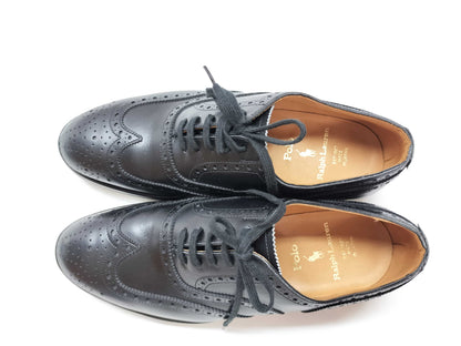 Ralph LAUREN polo Ralph Lauren leather shoes loafers