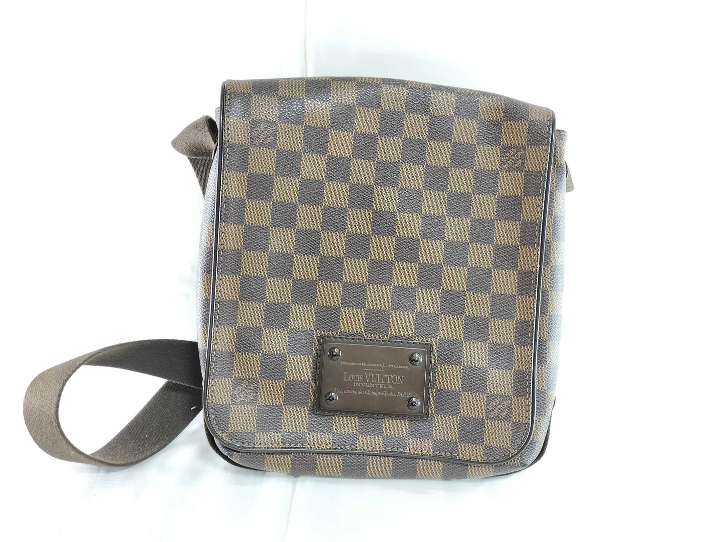 LOUIS VUITTON Damier N51210 Brooklyn PM Shoulder Bag