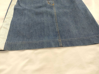 CHANEL denim skirt skirt