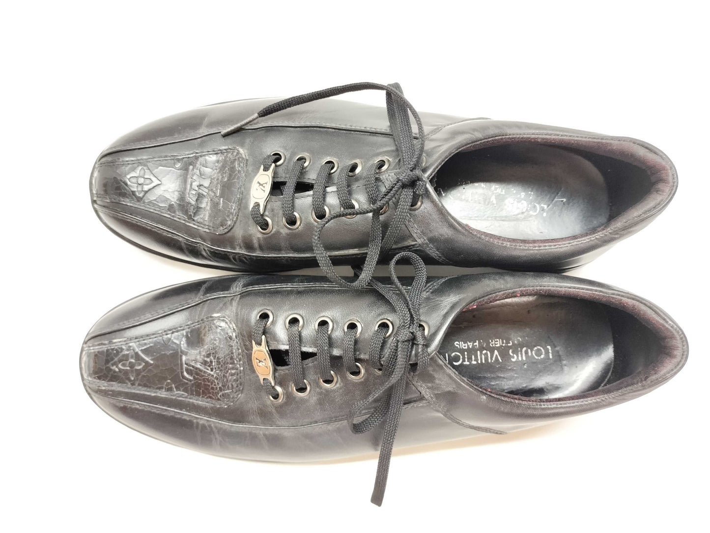 LOUIS VUITTON Partially Monogram Design Shoes Sneakers