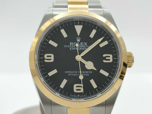 ROLEX 124273 530Z86R5 Black Dial Boys' Watch