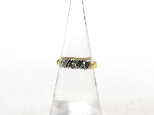 Diamond K18/Pt900 3.0g Ring 
