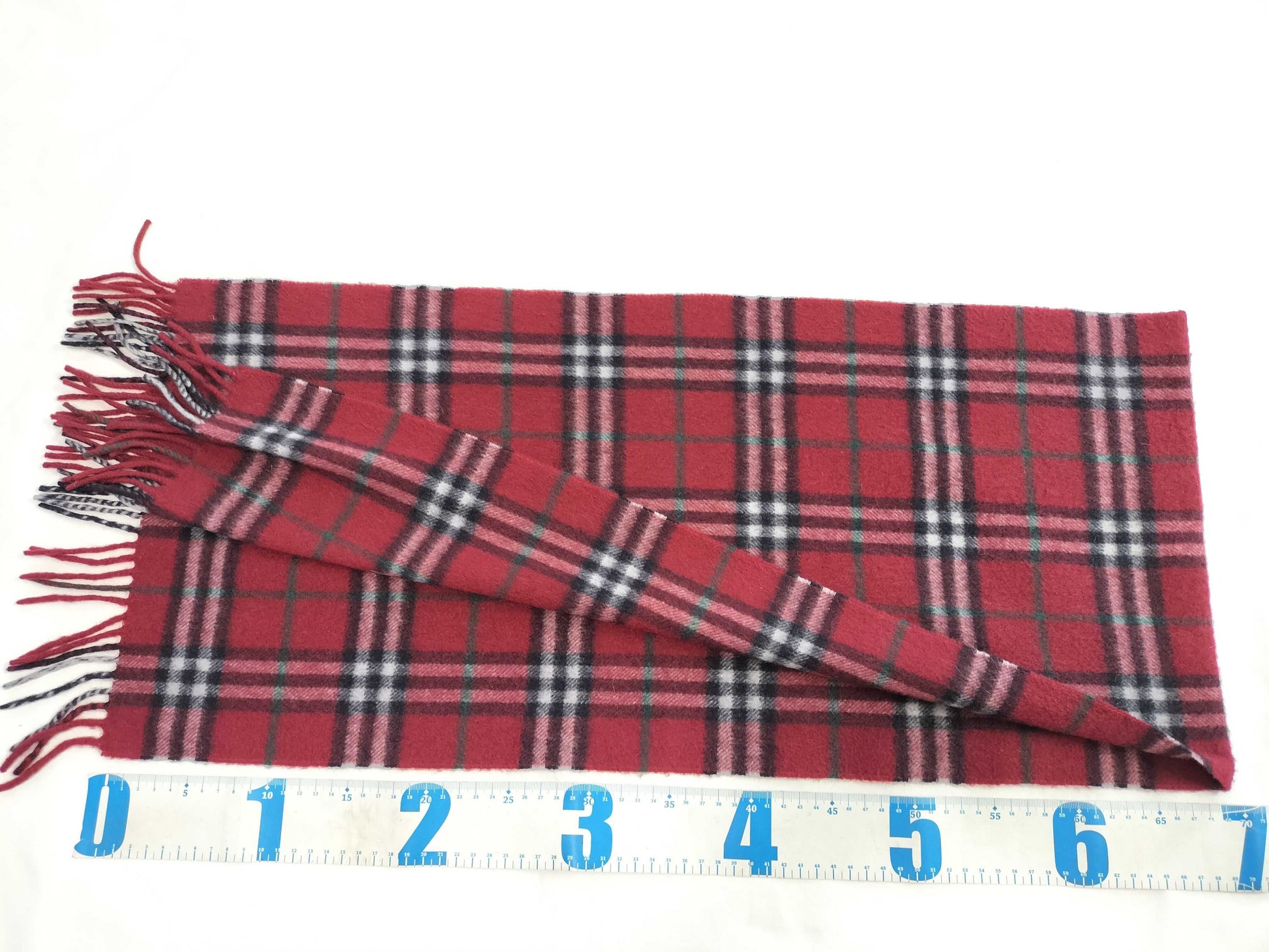 BURBERRY Check Pattern Scarf Scarf