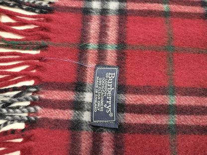 BURBERRY Check Pattern Scarf Scarf
