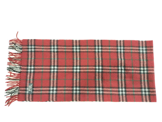 BURBERRY Check Pattern Scarf Scarf
