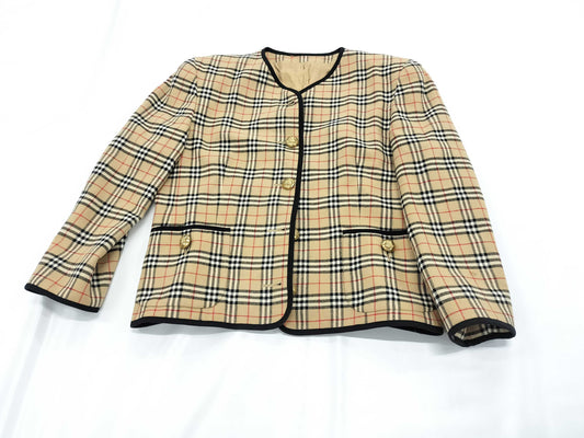 BURBERRY Check Jacket Women's Jacket