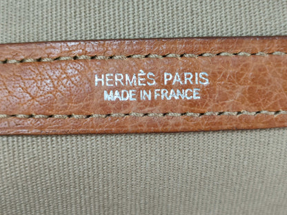 HERMES Garden Party Toile x Negonta/Orange/Size 36/□I Stamped Tote Bag