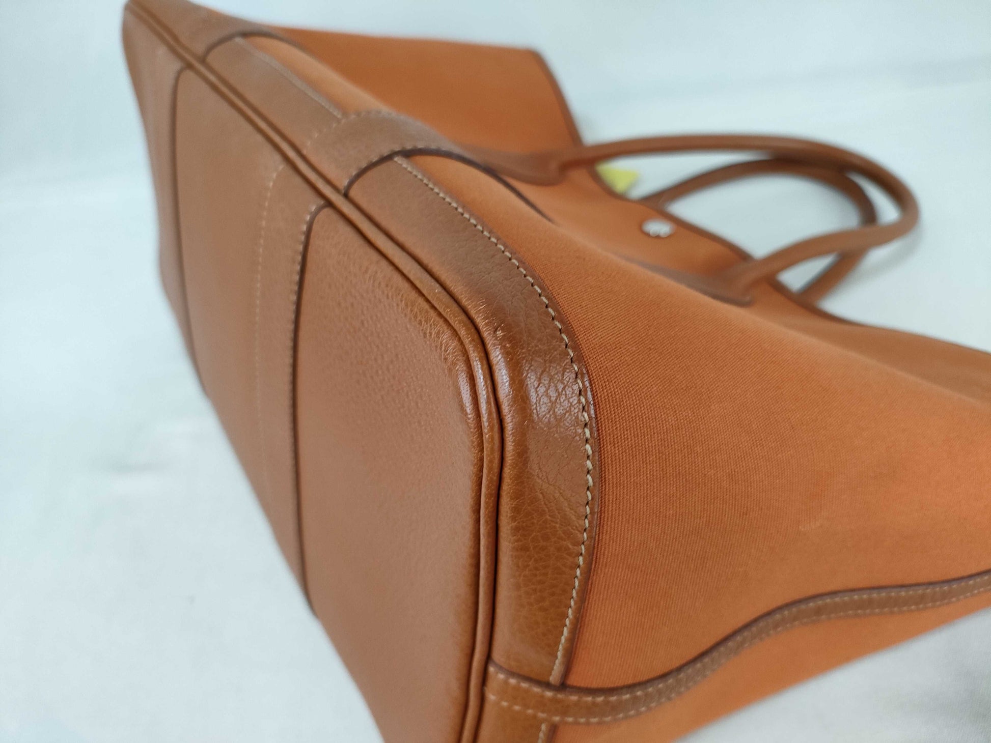 HERMES Garden Party Toile x Negonta/Orange/Size 36/□I Stamped Tote Bag