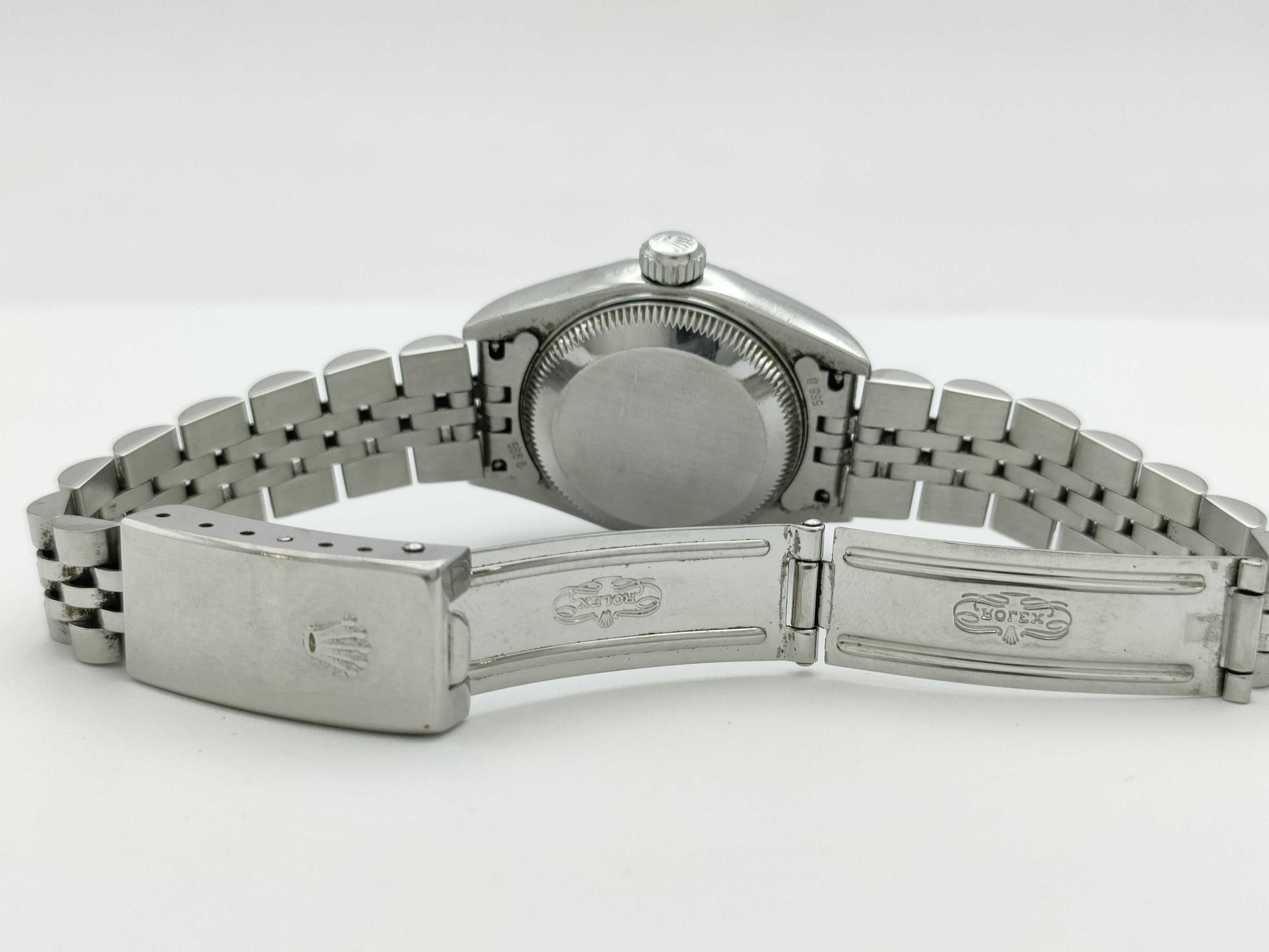 ROLEX 79174 D057124 Silver Dial Women's Watch