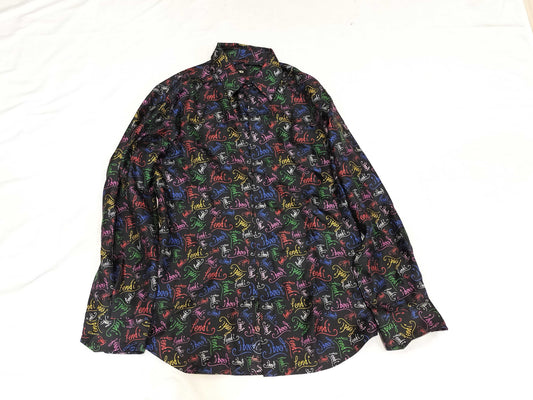 FENDI Noel Fielding Shirt FS0808 AH1Y with tags