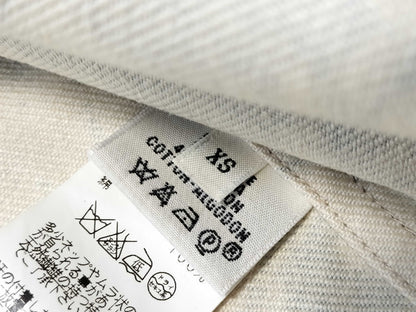 HERMES Denim Jacket with Serie Buttons