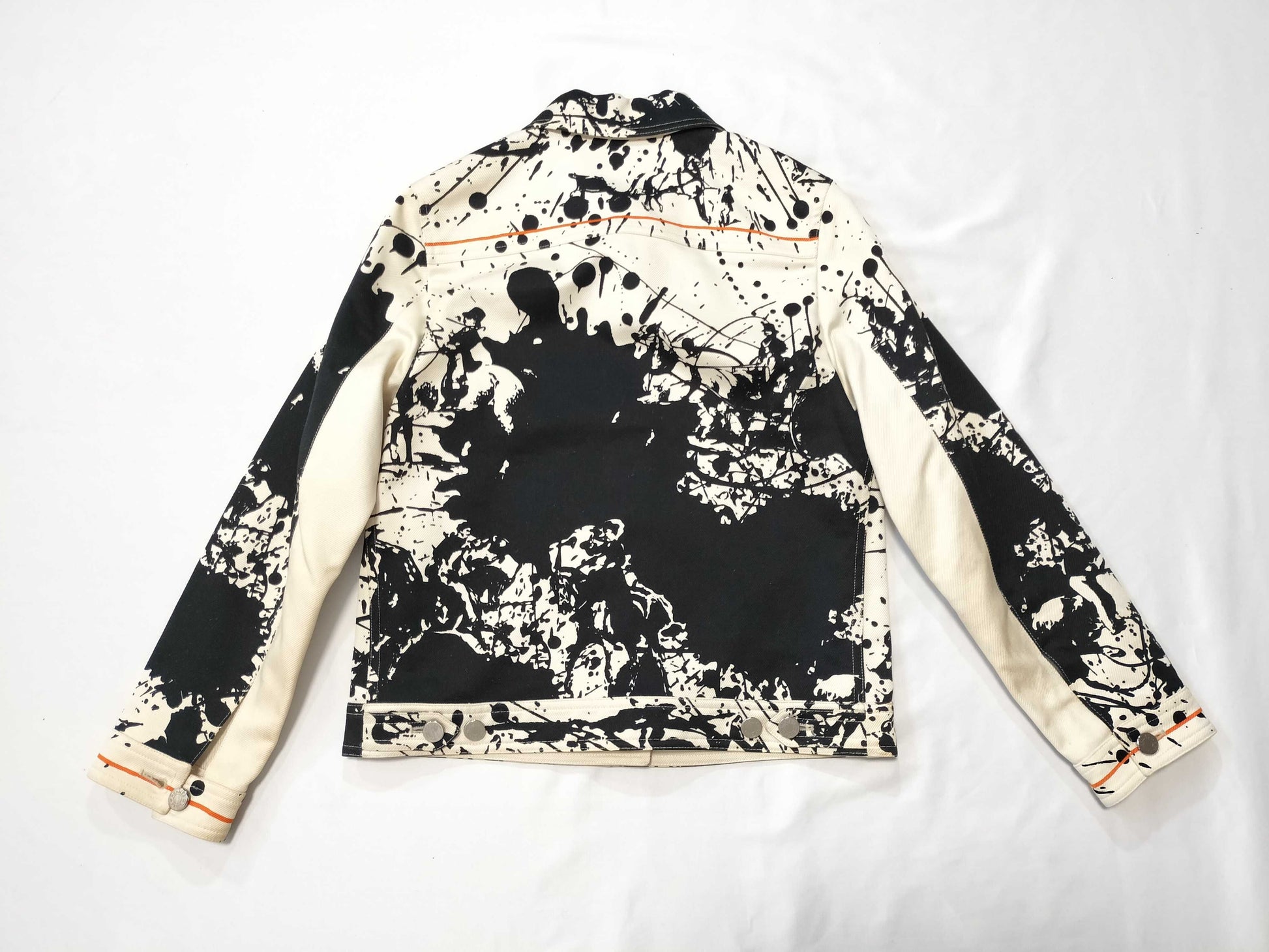 HERMES Denim Jacket with Serie Buttons