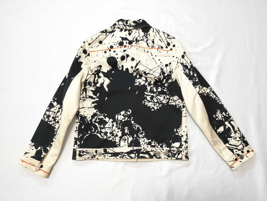 HERMES Denim Jacket with Serie Buttons