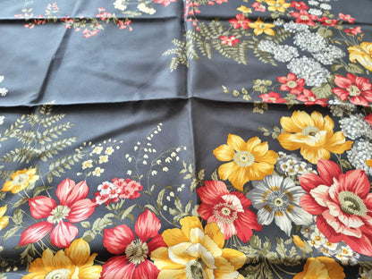 Dior floral scarf