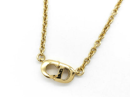 Dior logo necklace necklace