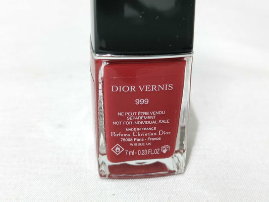 Dior Vernis 999 Rouge 999 Unused Other Accessories