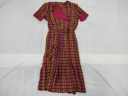 Dior Silk Check Dress